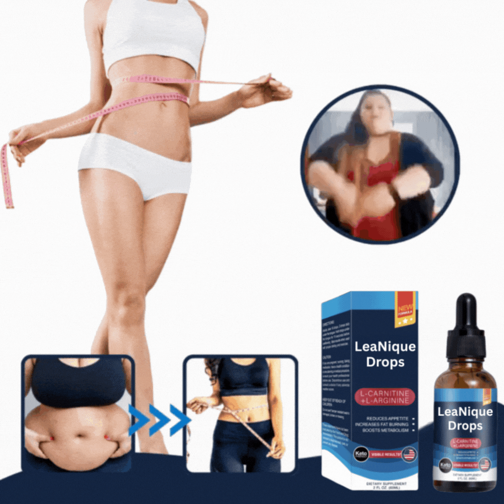 LeaNique™ Afslankdruppels | Verlies tot 5kg buikvet in 7 dagen !