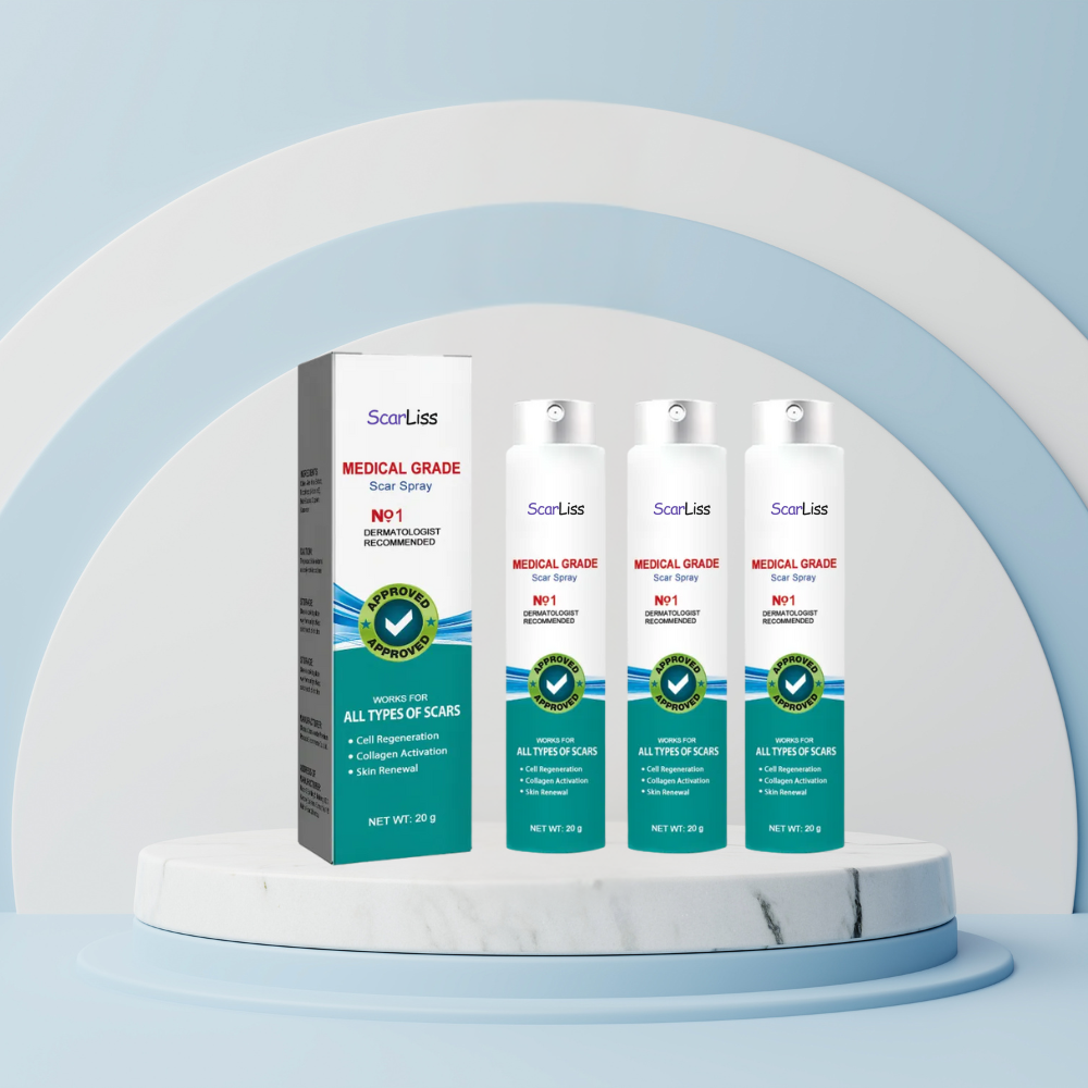 ScarLiss™ Spray | Regenererar 97% av skadad hud på naturlig väg