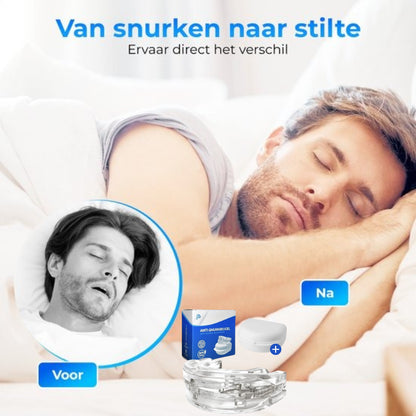 SnoreShield™ Anti-Snurkbeugel | Meteen vrij ademen en snurkvrij slapen!