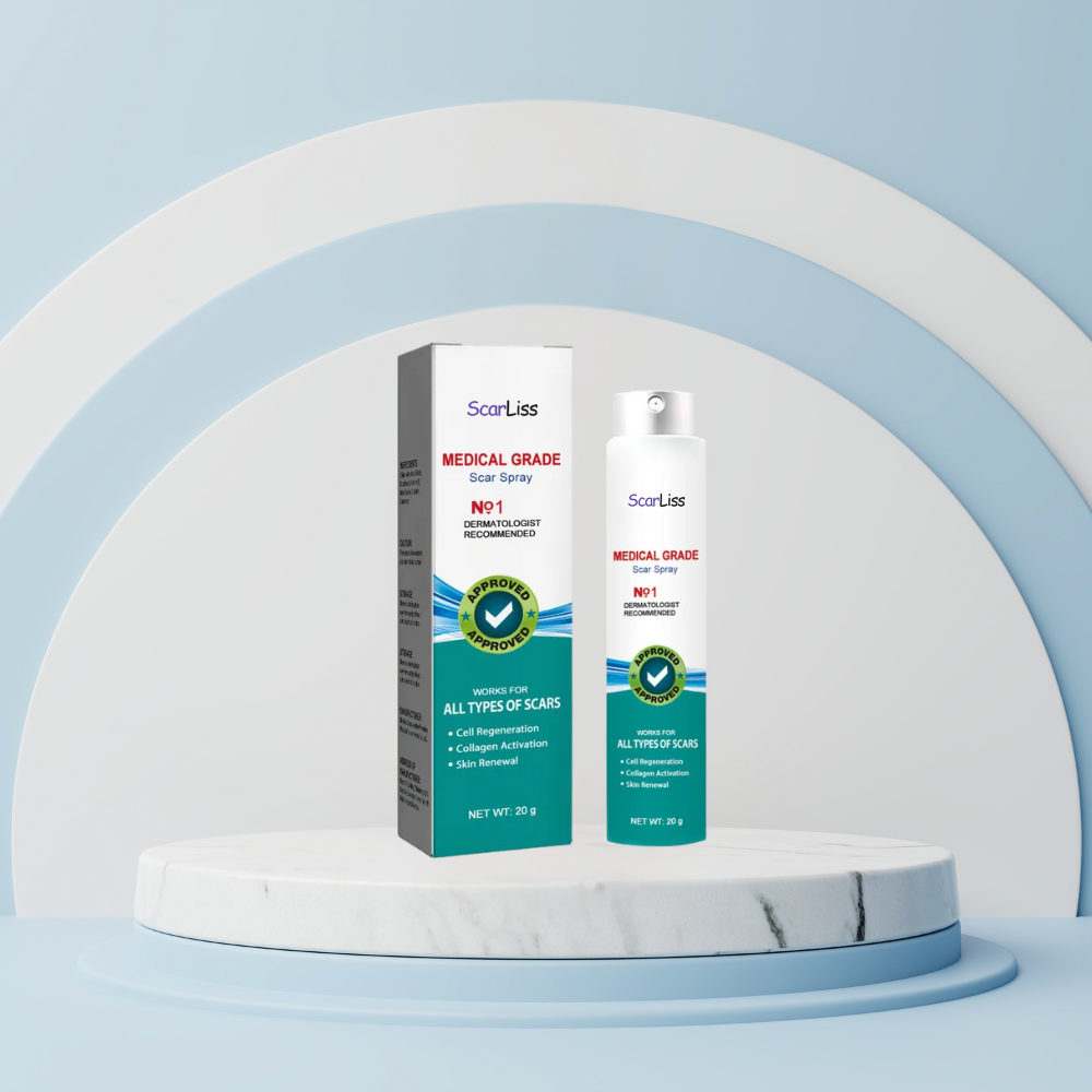 ScarLiss™ Spray | Regenererar 97% av skadad hud på naturlig väg