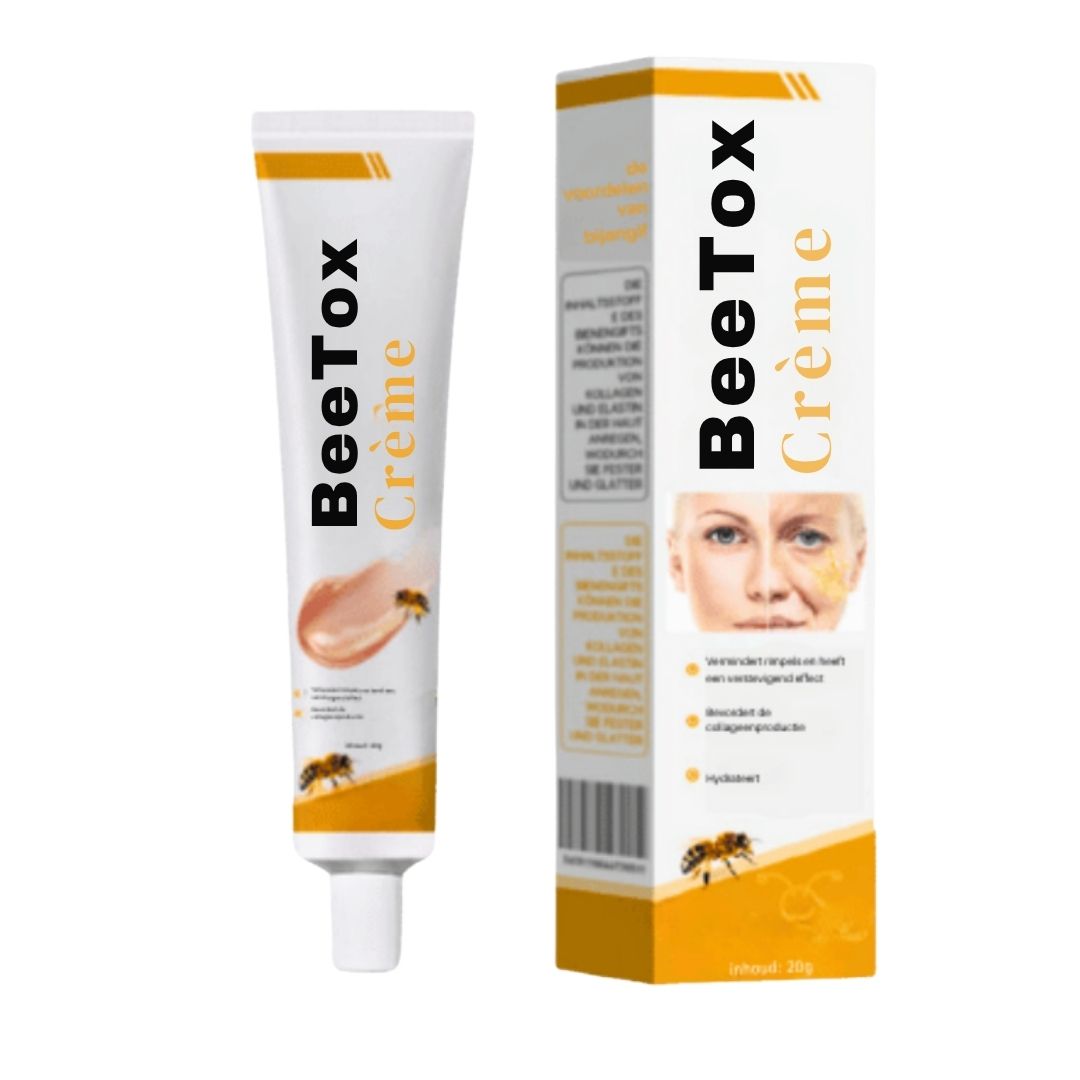 BeeTox™ Crème | Elimineert 97% van de rimpels in 5 minuten