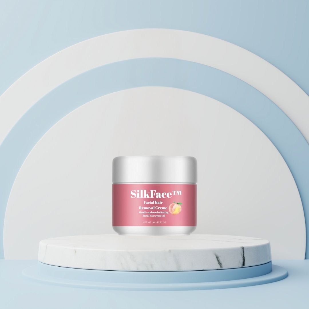SilkFace™ Cream | Avlägsnar smärtfritt oönskad ansiktsbehåring på 5 minuter