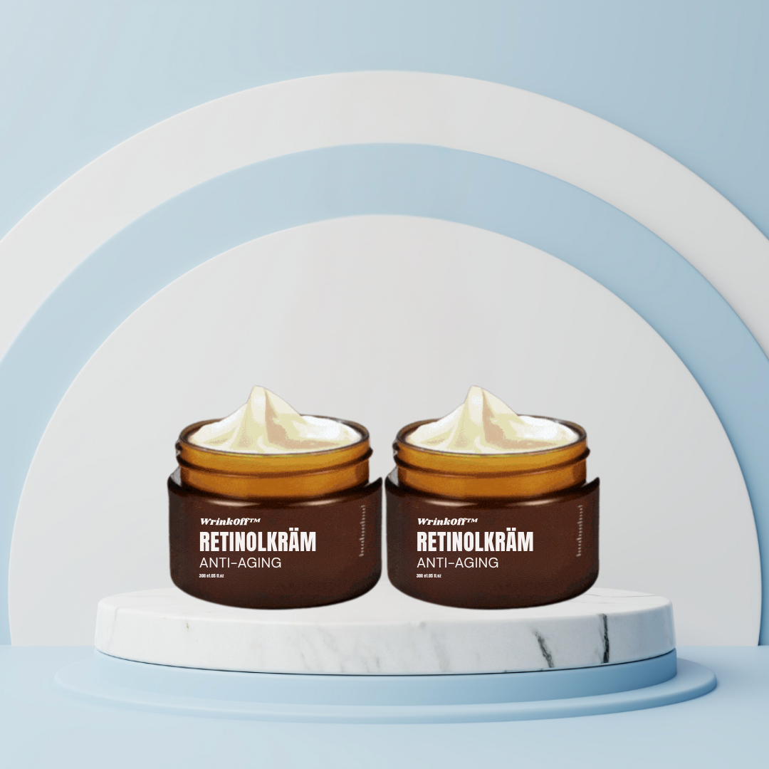 WrinkOff™ Kräm | Ta bort 98% av rynkorna och se 10 år yngre ut på bara 5 dagar!