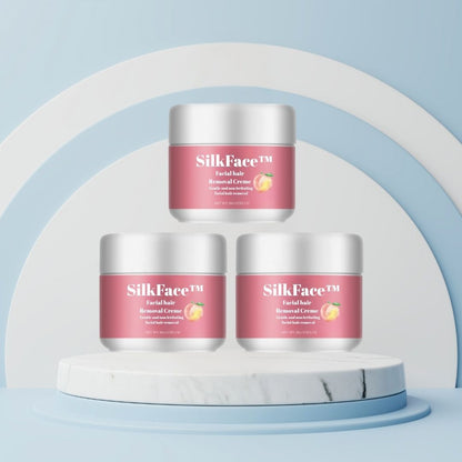 SilkFace™ Cream | Avlägsnar smärtfritt oönskad ansiktsbehåring på 5 minuter