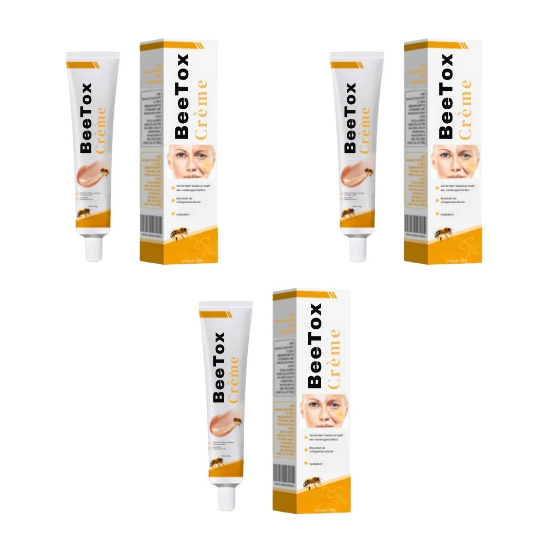 BeeTox™ Crème | Elimineert 97% van de rimpels in 5 minuten