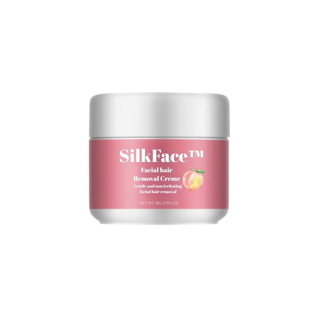 SilkFace™ Cream | Avlägsnar smärtfritt oönskad ansiktsbehåring på 5 minuter