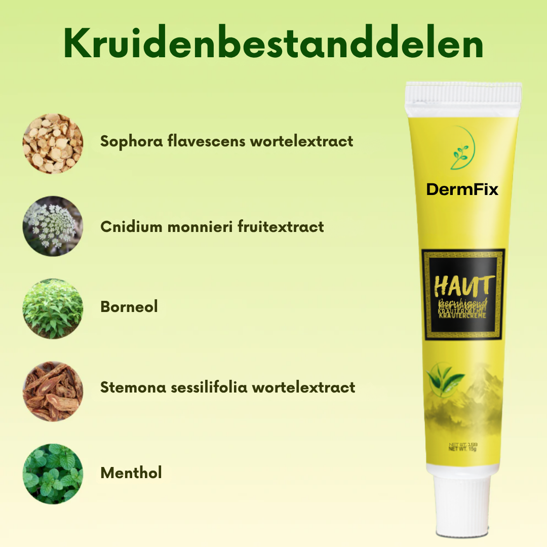 DermFix™ Cream | Eliminerar 98% av eksem och mjäll på 4 dagar