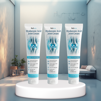 Relivra™ Ledsläckande kräm | Eliminerar 96% av knä- och ledvärk på 24 timmar