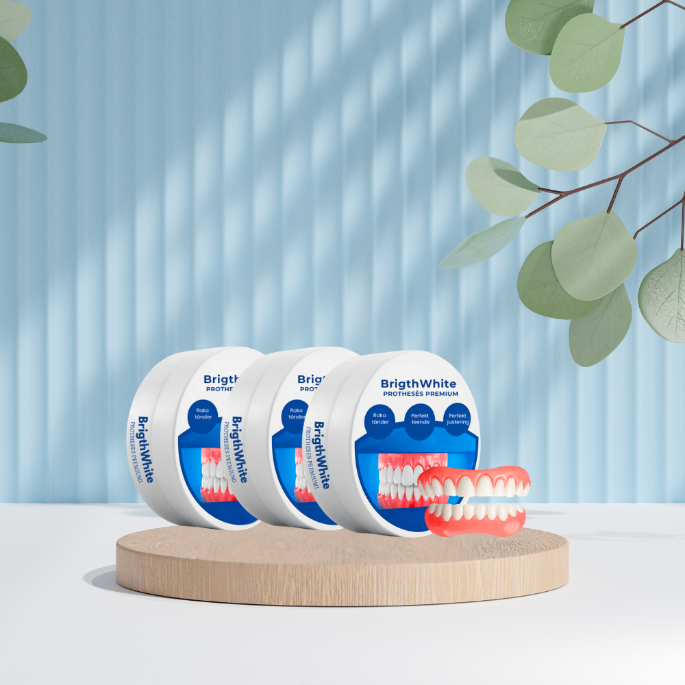 BrigthWhite™ Tandmunstycke | Vitare och rakare tänder på 3 minuter med 100% passform