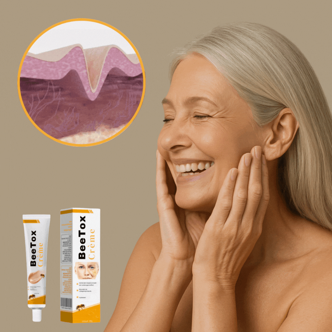 BeeTox™ Crème | Elimineert 97% van de rimpels in 5 minuten