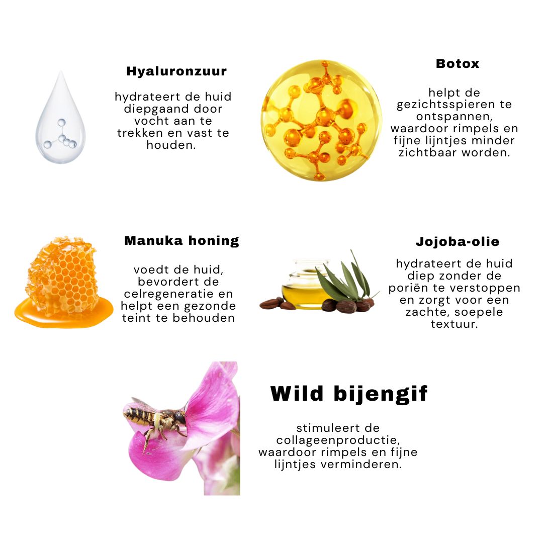 BeeTox™ Crème | Elimineert 97% van de rimpels in 5 minuten