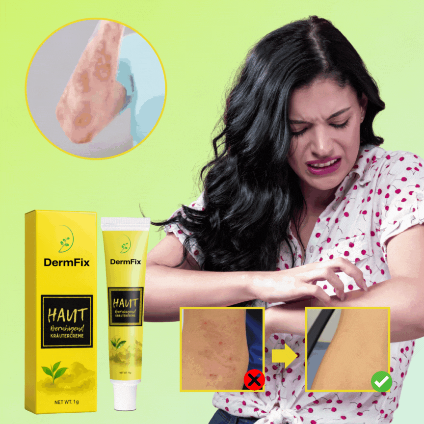 DermFix™ Cream | Eliminerar 98% av eksem och mjäll på 4 dagar