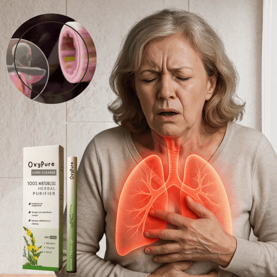OxyPure™ Lung Inhaler | Rengör dina luftvägar och öka syretillförseln på 5 minuter