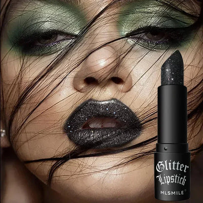 GlamSparkle™ - Diamantglittrande läppstift med långvarig, vattenfast pärlemorskimrande glans