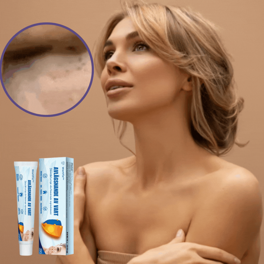 WartFix™ Cream | Tar bort 97% av vårtorna på bara 4 dagar