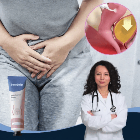 ZeroDrip™ Urinecrème | Herstel 97% van alle urineverlies in 5 minuiten